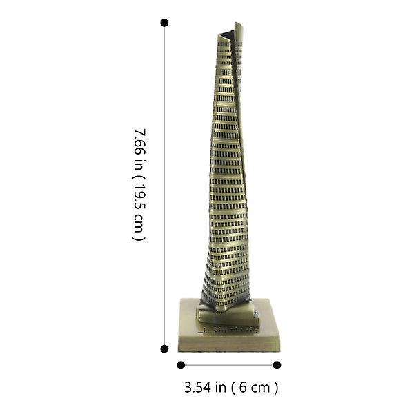 Shanghai Tower Modell Rese Byggnadsarkitektur Modell Känd S
