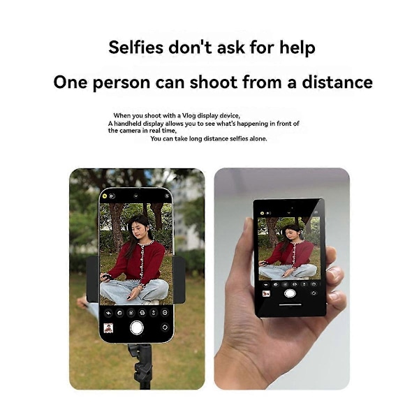 Langaton magneettinen selfie-monitori 13 14 parannettuun takakameran katseluun