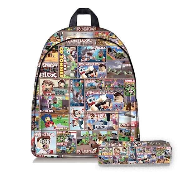 Roblox Skole Taske Unisex photo color