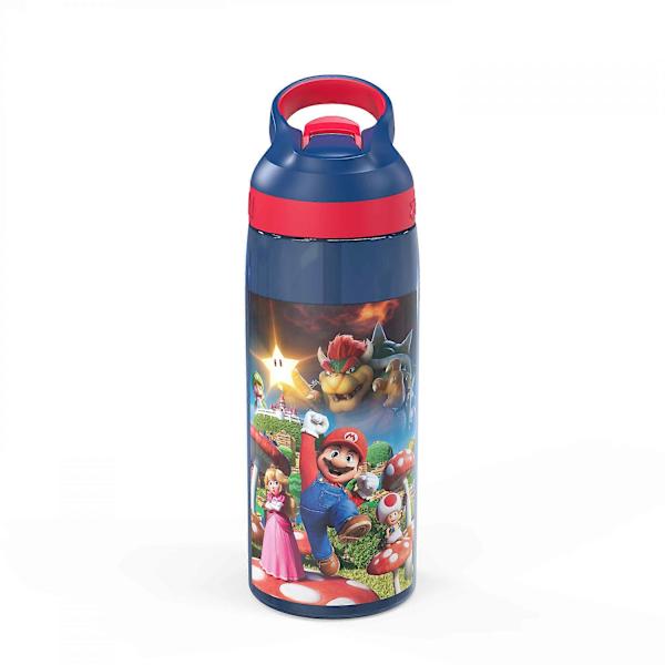 Super Mario Bros. World 1 740 ml Uudelleenkäytettävä Muovinen Vesipullo