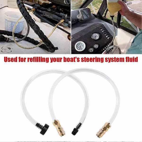 2-pack Fyllningssats för Seastar Hydraulstyrningssystem, Bryggrör