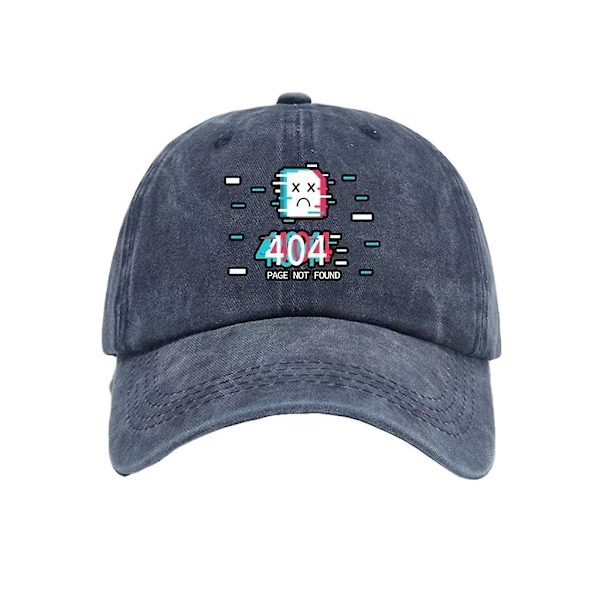 404 Not Found Keps med Skärm Navy blue