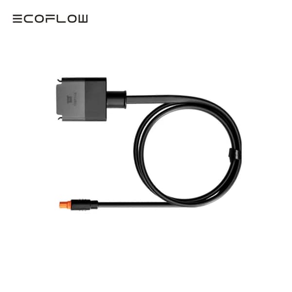 EcoFlow dynamo-lader for XT60 utgangskabel (1m) black