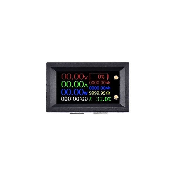 20A Voltmeter Ammeter 9I1 Multifunksjonstester IPS LCD Spenning Strøm Batteri Elektrisitet Test Me