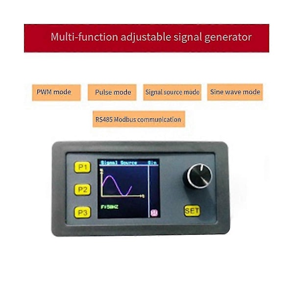 PWM Puls Justerbar Modul Sinusvåg 4-20mA, 2-10V Portabel Multifunktionell Signalgenerator RS485