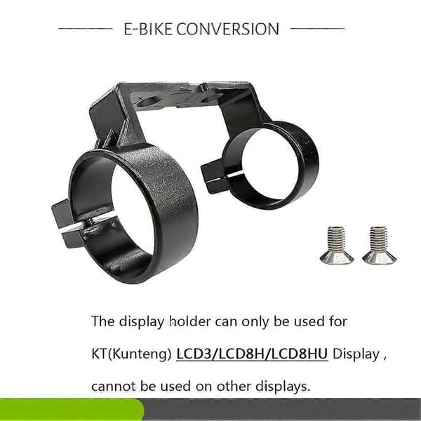 Displayhållare Fäste Elektrisk Cykelsystem Displayfäste för Ebike KT LCD 3 LCD3U LCD8H LCD8H