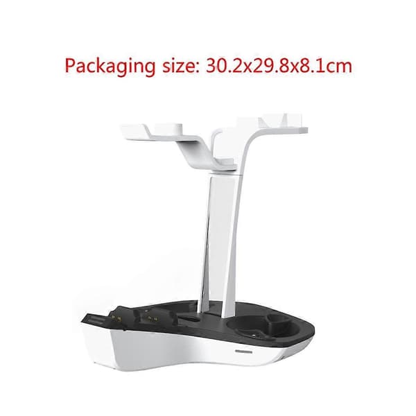 Opladningsdock til PS VR2/PS5 Controller Display Headset Opbevaringsstativ