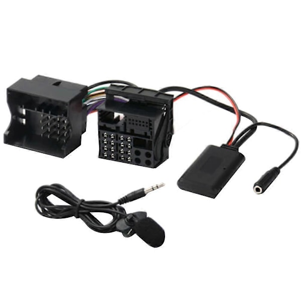 Til OPEL CD30 Mp3 CDC40 CD70 DVD90 HeadUnit Installation Komplet Ledningsnet Stik Mikrofon Håndfri Bluetooth