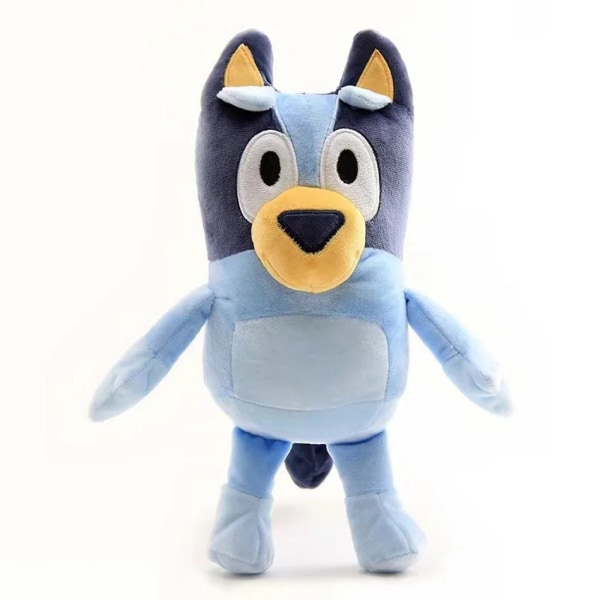 Pehmolelu Koira Bingo Perhe Pehmolelu Sarjakuva Koira Pehmeät Täytetyt Eläimet Chilli Anime 28cm Nuket Syntymäpäivä Joululahjat Lapselle Bluey 17cm