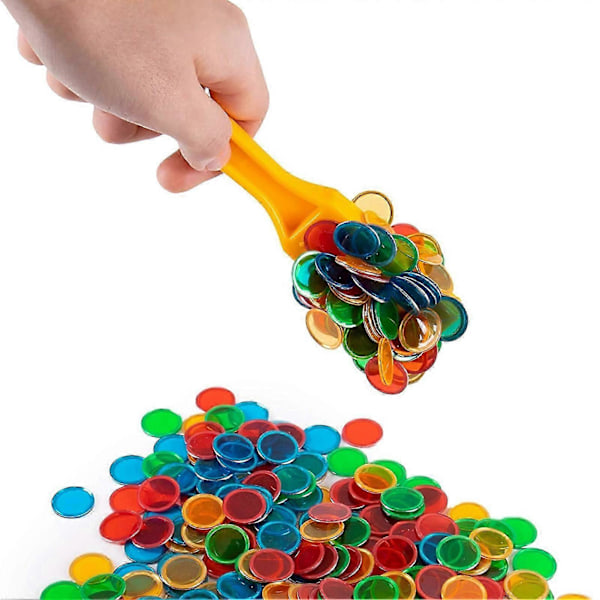 Magnetisk Stang Metal-Ring Bingo Chips Børn Videnskab Eksperiment Pædagogisk Legetøj KAESI-Good