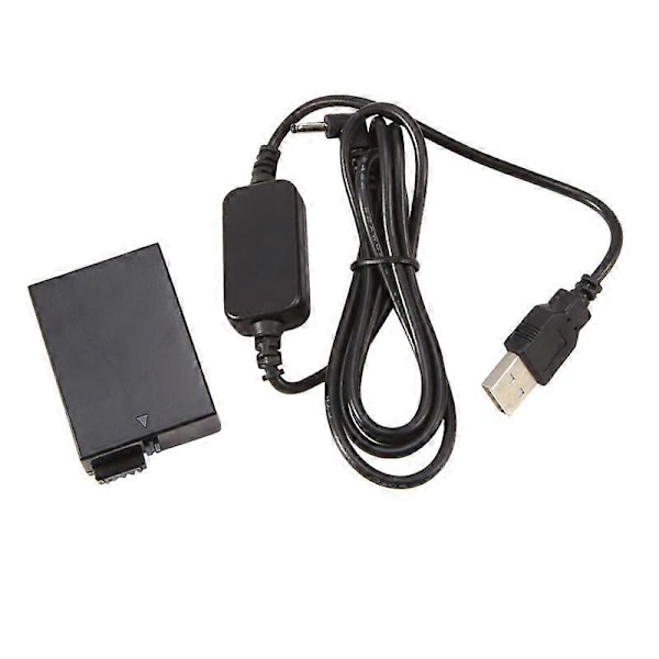 USB-drevkabel -E8 ACKE8 -E8 LP-E8 Dummy Batteri til Rebel T2I T3I T4I T5I 550D 600D 650D 700D Cam