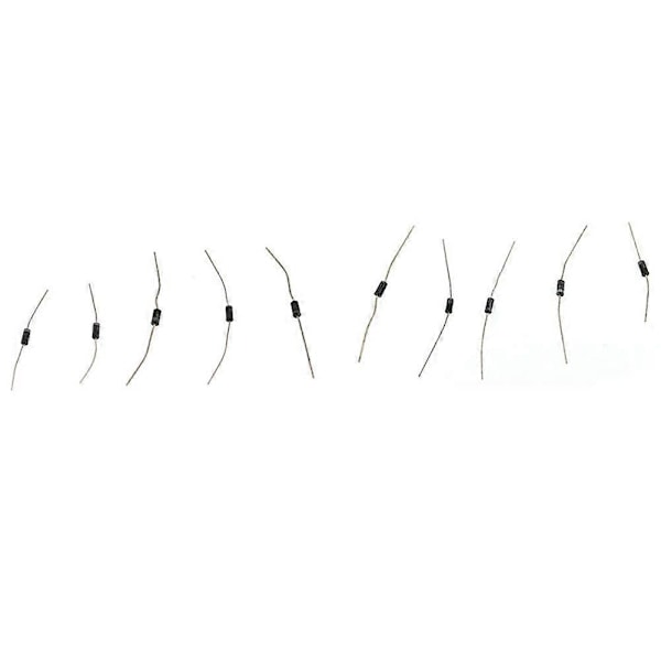 200 kpl 10 arvon tasasuuntausdiodisarja 1N4001 1N4002 1N4003 1N4004 1N4005 1N4006 1N4007 1N5817 1N5818 1N5819