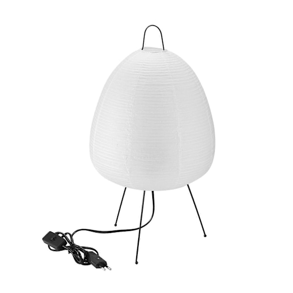 Harmony Opplyst Papirlampe, Wabi-Sabi Dekorativ Lampe Ris Papir, Ris Papirlampe EU Plugg