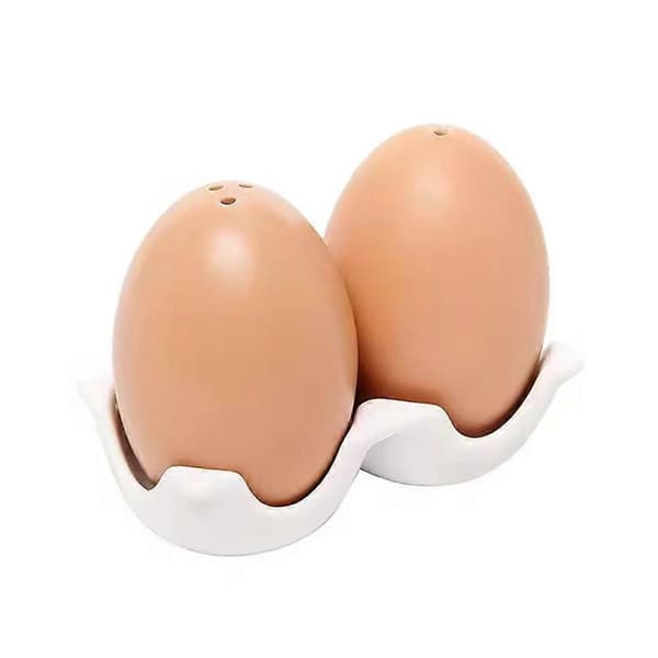 Eggformet keramisk krydderkrukke 2025 9CA5 A