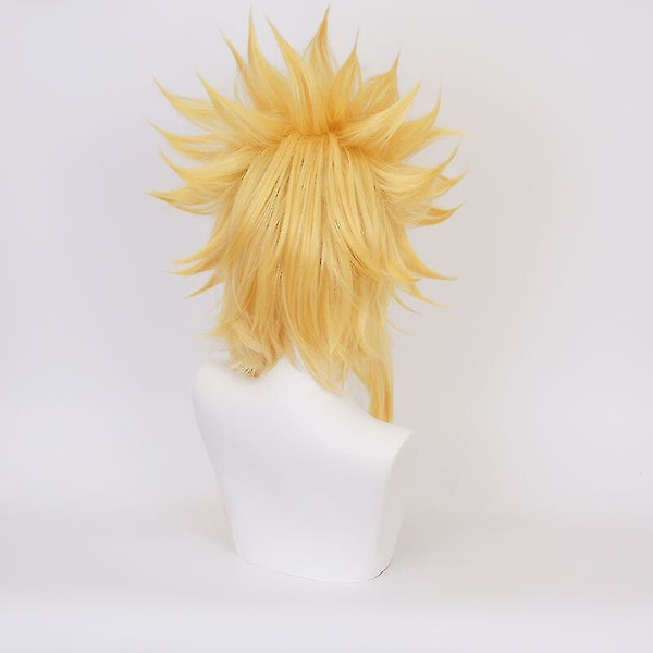 Anime My Hero Academia Cosplay Peruk Allmight Samma Stil Guld