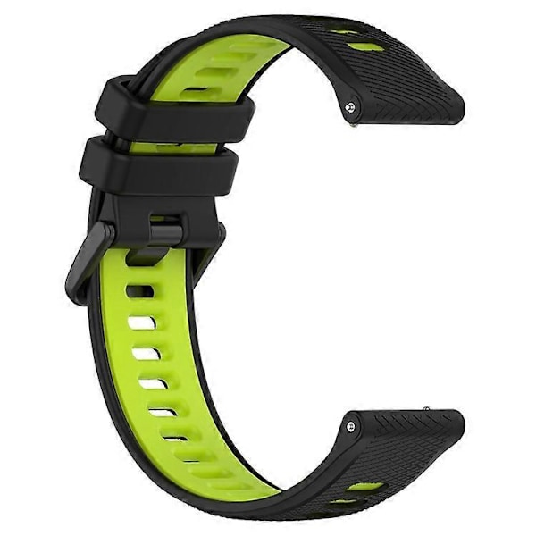 Kompatibel med Garmin Forerunner 265 tofarget silikonklokkereim slitesterk smartreim