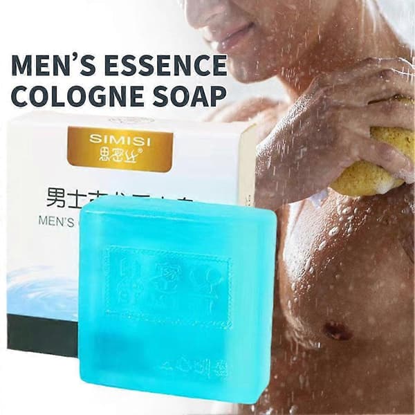 Men's Essential Oil Perfume Handmade Long-Lasting Skin Soaps