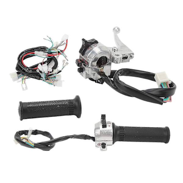 4 stk. Motorledningsnet Kit 22mm Håndtags Kontrolkontakt Ledningsnet Udskiftning Til Monkey Z50 50cc Z50 Z50 Style Replika