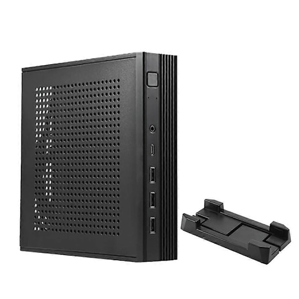 TX06 Mini HTPC ITX Kabinett Typec Stasjonær Bakmontert Mini Chassis