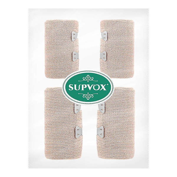 Elastiska bandage Elastisk linda Elastiska lindor Elastiska bandage Förslutning Skadebandage-FCY