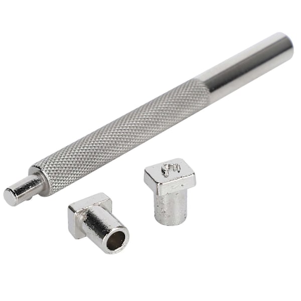 36 stk. Lærstempel Mønster Tall Alfabet Punts Gravering 1 stk. Håndtak Håndverk DIY Verktøy 3,5 mm