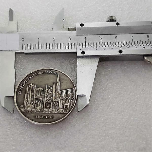 Middelalderens Paris Sølv Dollar Franc Mindesmønter Samling 1163-1345