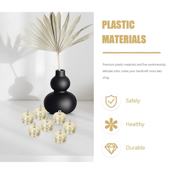 50 kpl Askartelu DIY Pallokorkit Käsityölelu Riippuvat Koristeet DIY Materiaalit Työkalut