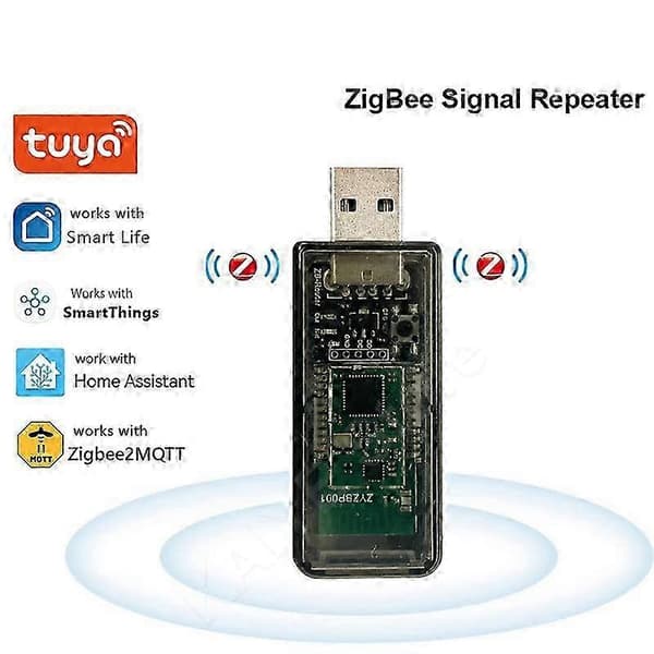 Zigbee USB-förlängare för Tuya Home Assistant ZigBee 2MQTT Tasmota-enhet