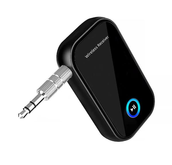 Bluetoothadapter för bil, 3,5 mm ljuduttag Bluetooth-ljudmottagare