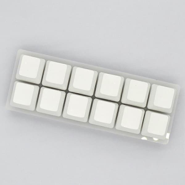 USB 12-tasters tastatur snarveistaster programmerbart mekanisk tastatur