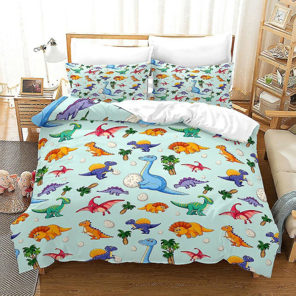 Påslakanset Örngott Täcke Enkel Dubbel King Size Stil 188 210*210cm three-piece set