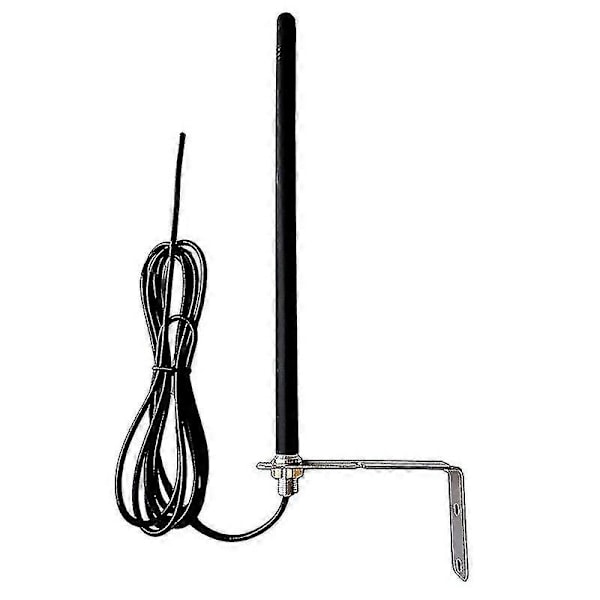 Universal Automatisk Portantenne 433.92 Mhz Kompatibel Med Modtagere Og Garageportsautomatik, Inklusive Beslag Og Skærmet Kabel Rg174 Boris
