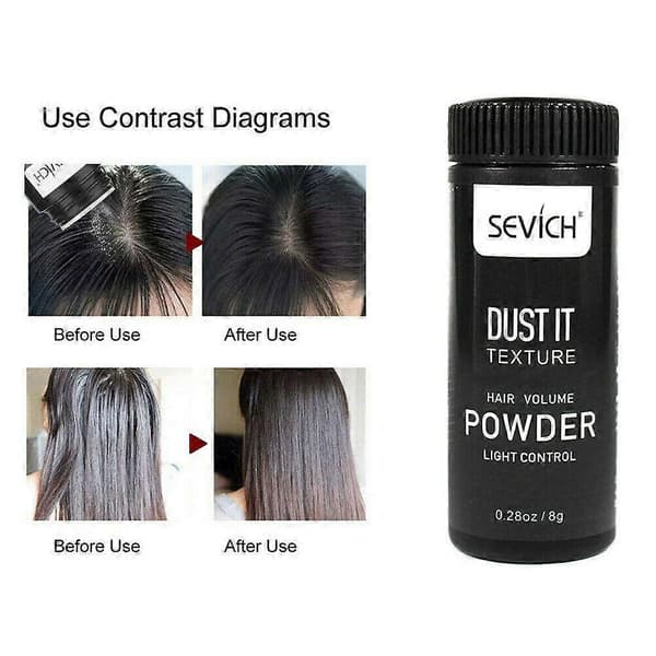 8g Hår Fluffing Pulver Volumizing Rodløfter Til Fedtet Hår