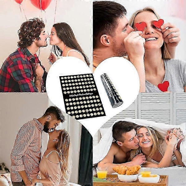 Valentinsdag Skrapelodd Plakat 100 Sexstillinger Utfordring Skrapelodd Plakat Par Gave