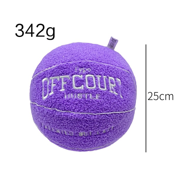 offcourt koripallo tyyny koripallo pehmo tyyny pehmo nukke Purple 25cm