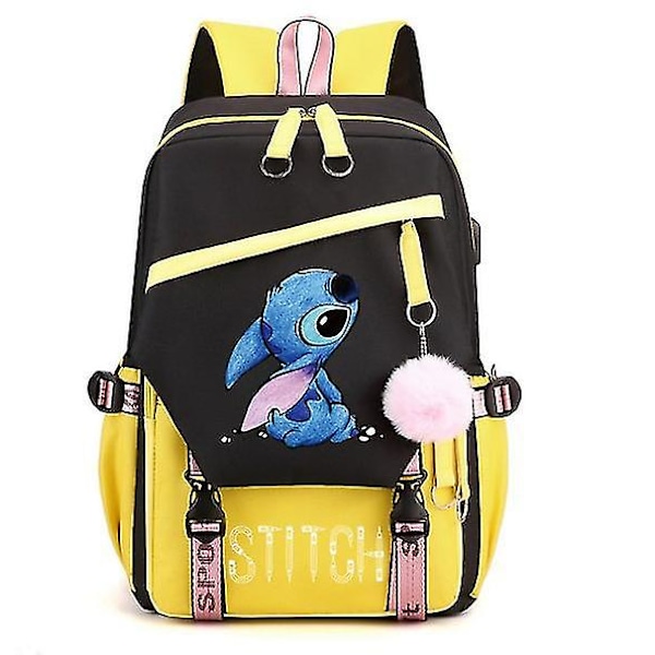 Stitch USB Ladattava Koulureppu Pojille ja Tytöille Style 4