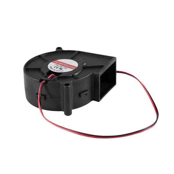 75mm x 30mm DC 12V 0.36A 2-polet Computer PC Blæser Kølefan