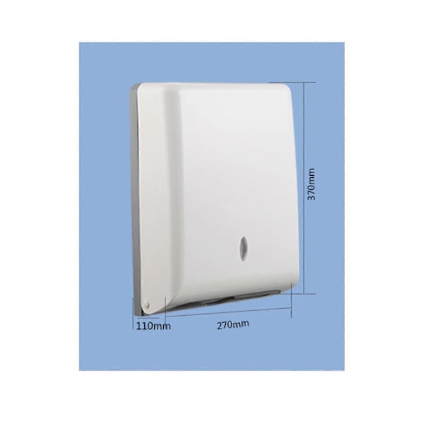 Kommerciel Papirhåndklæde Dispenser Vægmontering, Multifold, Trifold, Z Fold Håndklæder til Badeværelse/Re