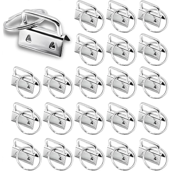 40 stk. Nøglering Hardware, Snors Emner Klemme Lås Vedhæng, Armbånd Hardware med Nøglering