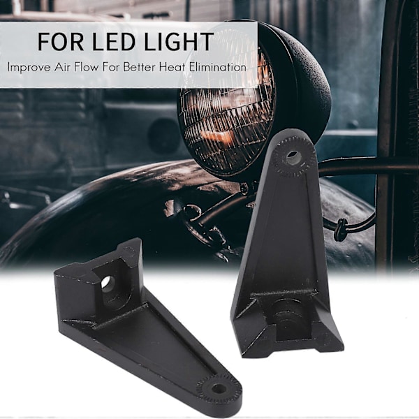Universelle Braketter Monterings LED Base Braketter for LED Lys Bar Side Monteringsbrakett