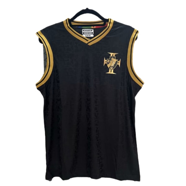 23-24 da Gama svart vest tilpasset drakt treningsdress kortarmet drakt T-skjorte Vidic NO.15 M