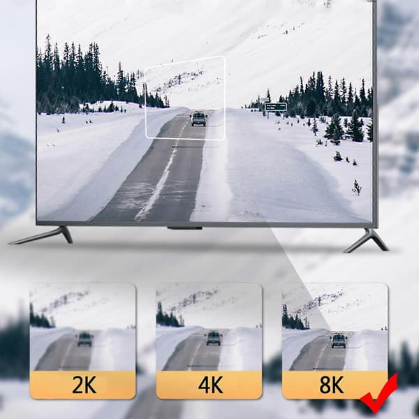 USB 4 Gen3 40 Gbps USB C-kabel 5A PD100W 8K 60Hz til PC til Smart TV