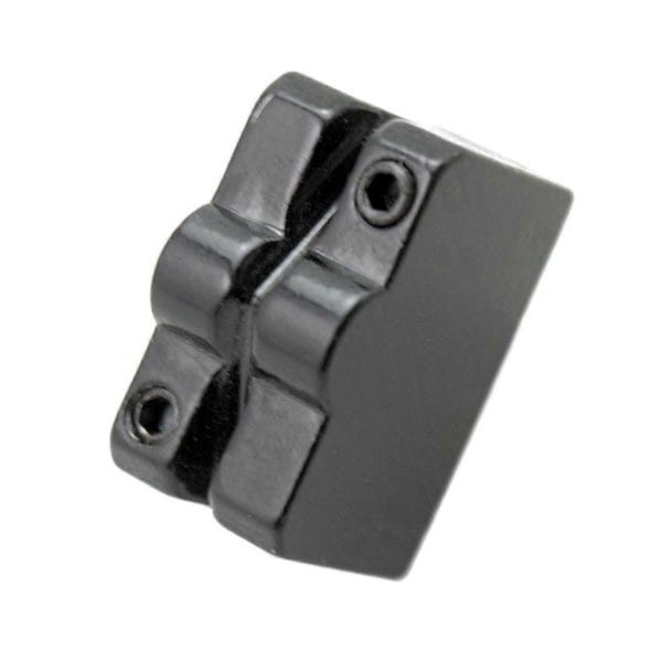 1 6 st Svarta Gitarrstall Strängsadel för Huvudlös Gitarr Tremolo Stall System Gitarrtillbehör