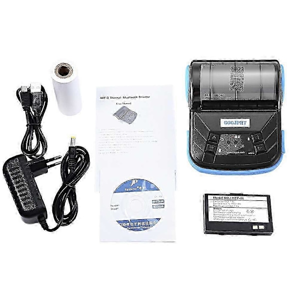 80 mm Bluetooth 2.0 Termisk Printer Til Android Ios Printer