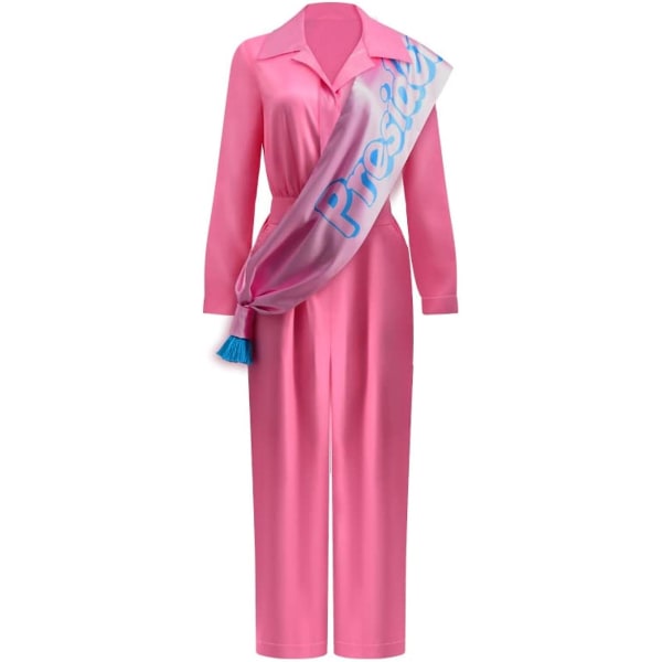 Cosplay Kostymer Cowgirl Denim 70-talls 80-talls Hippie Disco Kostymer Utsvingte Bukser Halloween Kostymer Cosplay Drakter Rave Party Kostymer dark pink