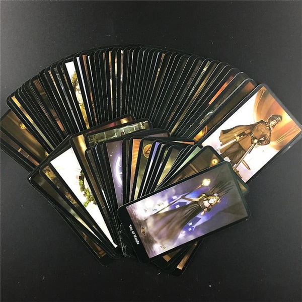 Tarotkort steampunk tarot bord kortstokk brettspillkort for familiesammenkomst fest spillekortspill 44pcs ts05