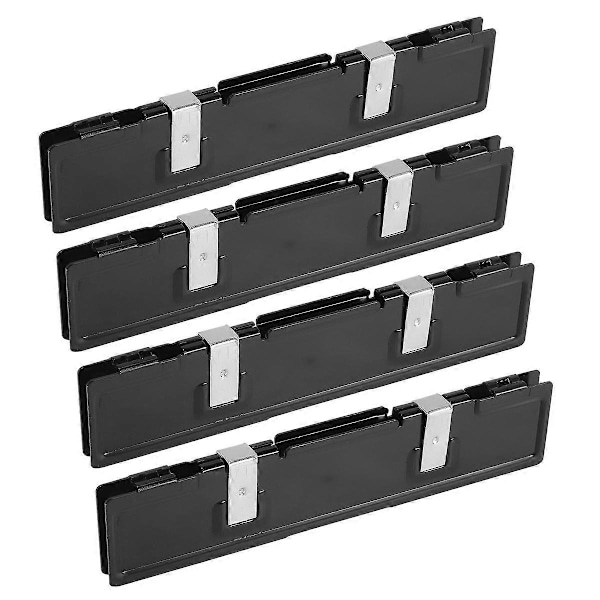 4 stk. Aluminium Kjøleribbe Shim Spreder Kjøler Kjøling for DDR RAM Minne Stasjonær Minne Radiator DDR