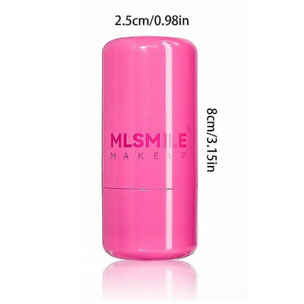 MLSMILE Jelly Læbe- og Kindfarve - 2 i 1 Blush & Læbestift Raspberry Pink