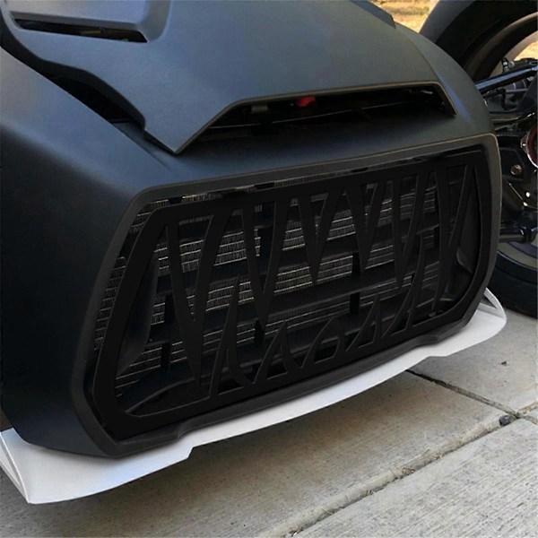 Motorcykel Front Grill Tænder Indsats til ,Grill Mesh Sæt Sort