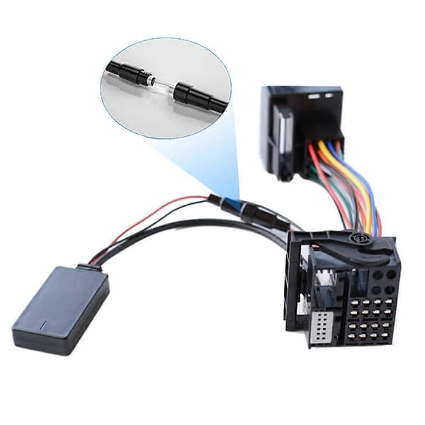 Auton Bluetooth Audio -sovitin malleille 307 408 508, C2 C5 RD45 RD4 Audio -kaapeli